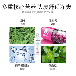 Beaver 博柔 头皮芯生系列去屑洗发水清爽去屑头皮养护