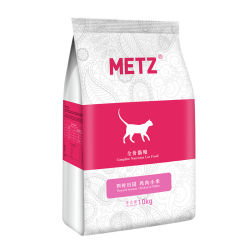 METZ 玫斯 四时田园鸡肉粟米全价年龄段通用增肥发腮猫粮20斤10kg
