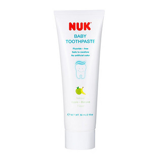 NUK 无氟儿童牙膏 水果味 50ml