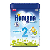 Humana 瑚玛娜（Humana）婴幼儿配方奶粉 HMO配方 2段 750g（6个月以上 ）德国进口