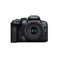Canon 佳能 EOS R10 轻量级 高性能数码微单相机（RF-S 18-45mm）套机（黑色）
