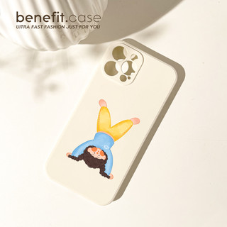 Benefit 液态硅胶手机壳 白色 iPhone 14 Pro Max
