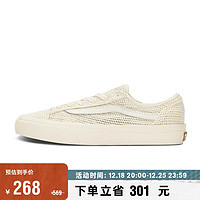 VANS范斯 Style 36 Decon VR3小白鞋透气舒适男鞋女鞋板鞋 米白色 39