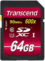 Transcend 64GB SDXC/SDHC Class 10 UHS-I 600x存储卡