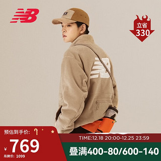 NEW BALANCE 男款潮流百搭运动棉服外套MDD43171 LBE L 