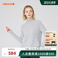 Lafuma 乐飞叶 新款高领纯羊毛针织衫女保暖毛衣打底衫LFTS1DA97