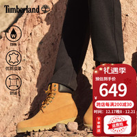 Timberland添柏岚踢不烂男鞋大黄靴户外休闲防水皮革工装靴18094 18094231/小半码 40