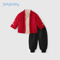 JELLYBABY 儿童唐装 冬季加绒 新年套装