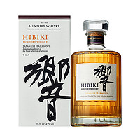 88VIP：HIBIKI 響 和风醇韵 调和 日本威士忌 700ml 单瓶装