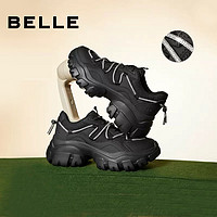 BeLLE 百丽 精致钻带装饰老爹鞋女秋新商场同款厚底运动鞋BX423CM2