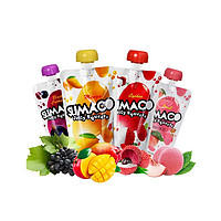 SUMACO 素玛哥 马来西亚芒果荔枝味可吸果冻小零食进口瓶装