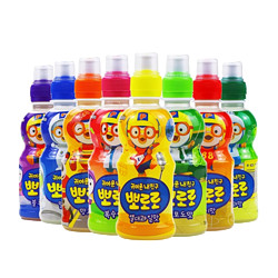 Pororo 韩国进口pororo啵乐乐儿童乳酸菌饮料果味235ml*24瓶宝露露果汁