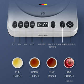 德国WMF多功能升降式煮茶壶煮茶器家用小型玻璃养生壶泡茶壶