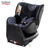 Britax 宝得适 双面骑士i-size儿童安全座椅0-4岁360°旋转isofix 精致蓝-双面骑士plus