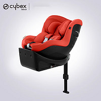 cybex [0-4岁专龄专座]安全座椅SironaGi i-Size360度旋转双标认证 木槿红PLUS(升级网状布套)