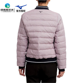 MIZUNO美津浓 高尔夫服装女士羽绒服轻量款 秋冬防风保暖外套时尚百搭 E2ME1706-86 XL