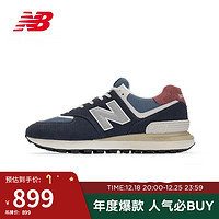 new balance 23年男鞋女鞋574LG系列复古拼接轻便休闲鞋U574LGFN 37