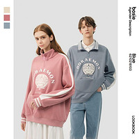 bosie【哆啦A梦】男女同款联名珠地绣花卫衣23年春秋撞色卫衣