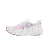 SKECHERS 斯凯奇 女鞋新款网面缓震跑步鞋舒适轻便休闲运动鞋128574-WMLT