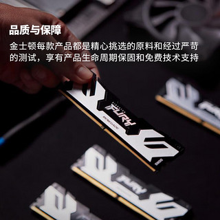 金士顿 (Kingston) FURY 32GB(16G×2)套装 DDR5 8000 台式机内存条 Renegade叛逆者系列 骇客神条