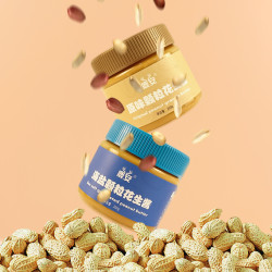 鹿安 颗粒花生酱 200g
