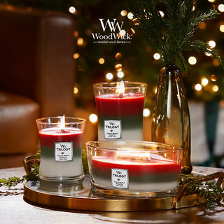 【圣诞】WoodWick美国香薰蜡烛家用香氛