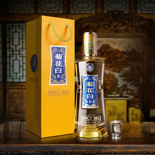  菊花白 老北京特产 宫廷御酒  光瓶装 其他 45%vol 500mL