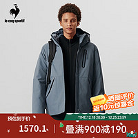 乐卡克（Le coq sportif）法国公鸡男款2023骑行系列秋冬羽绒服棉衣CE-5811234 岩石灰/SMW S