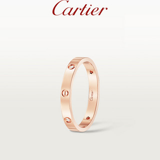 Cartier 卡地亚 love系列 B4240500 女士螺钉18K玫瑰金钻石戒指