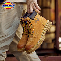 礼遇季、PLUS会员：Dickies 帝客 男士马丁靴高帮时尚男靴工装靴情侣靴男 土黄 男款-42