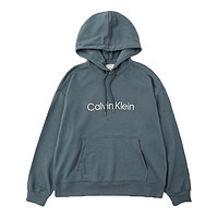 卡尔文·克莱恩 Calvin Klein 凯文克莱CK网球穿搭套头加厚连帽卫衣男秋冬