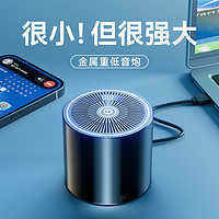 SAST 先科 蓝牙音箱小型低音炮u盘播放器钢炮便携迷你高音质电脑小音响