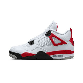 AIR JORDAN Cspace Air Jordan 4 AJ4白黑红 中帮复古篮球鞋 DH6927-161