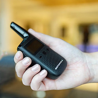 摩托罗拉（Motorola）T37公众对讲机防水商务高端 袖珍迷你远距离长续航餐厅手持对讲机模拟手台酒店物业商用