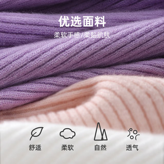 马克华菲女童毛衣冬季加厚保暖舒服中大童冬装2023时尚洋气儿童打底衫 纯色粉 110