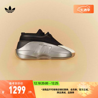 adidas 阿迪达斯 三叶草CRAZY IIINFINITY男女经典运动鞋IE7687 银/黑/乳白 36(220mm)