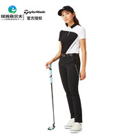 Taylormade泰勒梅高尔夫服装女士长裤 休闲运动长裤舒适 golf长裤 U21610 黑色 XS