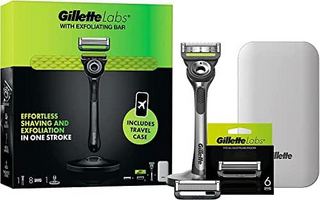 Gillette 吉列 男士 剃须刀 + 8 片剃须刀片高级磁性支架和旅行盒