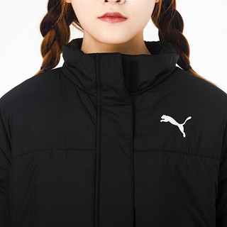 彪马（Puma）女装上衣 舒适运动服保暖时尚立领棉服夹克外套 585092-01/ XL(170/92A)