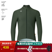 捷酷冬ARC-CORE男士抓绒骑行服户外舒适保暖5℃骑行上衣 灰绿色 S