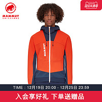 MAMMUT 猛犸象 Aenergy男士防风防泼水抓绒保暖软壳夹克