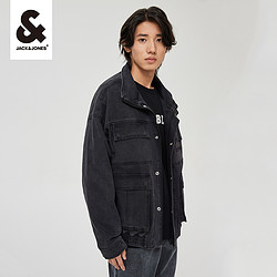 JACK&JONES 杰克琼斯 宽松美式牛仔外套