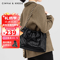 Cinvai Krose 官网小c&k包包 大容量牛皮托特包（15试用+送定制围巾）