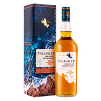 TALISKER 泰斯卡 单一麦芽/调和型威士忌 进口洋酒 泰斯卡10年 750mL 1瓶