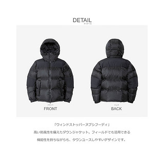 北面 日本直邮THE NORTH FACE Windstopper Nuptse 羽绒服