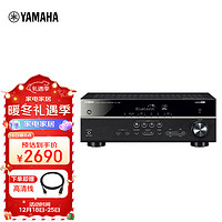 YAMAHA 雅马哈 RX-V385 5.1声道功放机 黑色