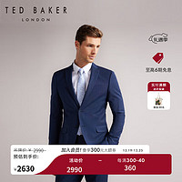 Ted Baker 冬男士纯色羊毛西服商务正装外套255983 蓝色 34