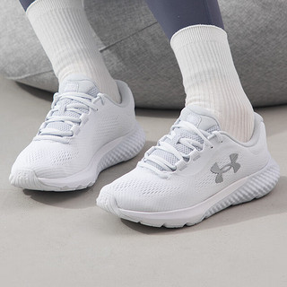 安德玛（UNDERARMOUR）UA女鞋 运动鞋低帮轻便Rogue 4舒适缓震跑步鞋 3027005-100 35.5