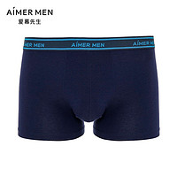 Aimer 爱慕 MEN/爱慕先生21AW棉装腰裤装腰平角裤NS23F411