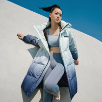BOSIDENG 波司登 奥莱中长款男女同款可脱卸帽印花羽绒服